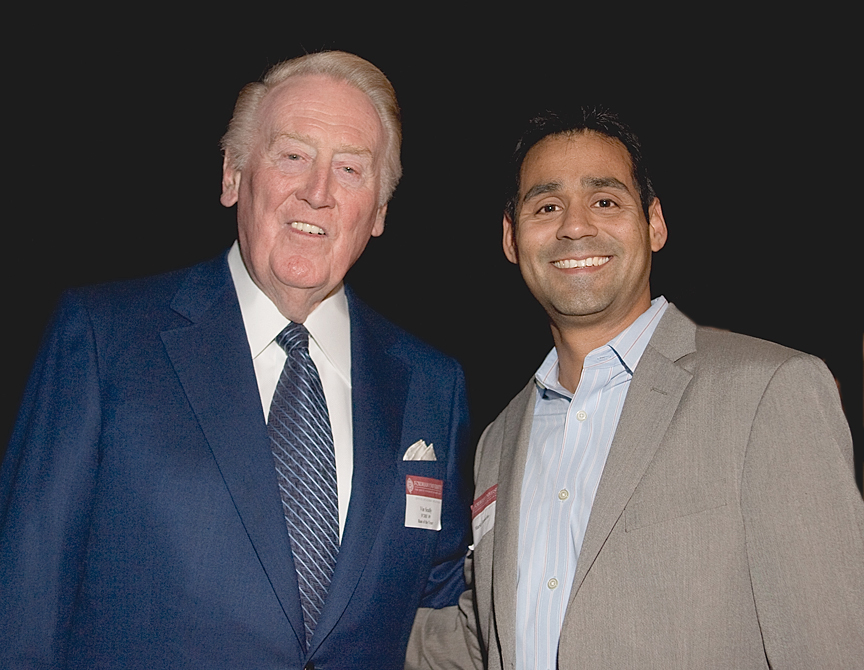 Vin Scully momentarily lost his 1988 World Series ring while shopping,  found it in a bag of ribs