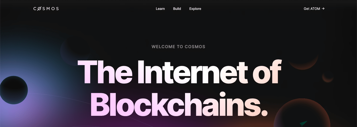 Cosmos homepage