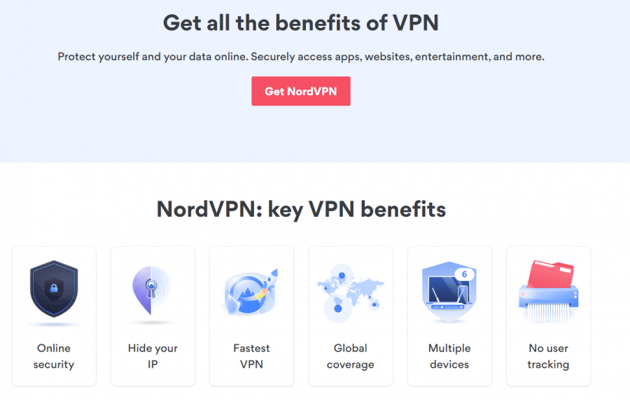 NordVPN-homepage