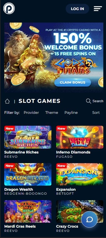 تطبيق Punt Casino للجوال