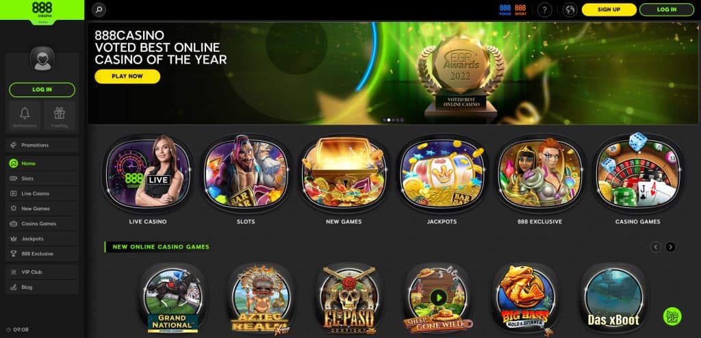 888Casino – أفضل موقع كازينو فيزا بشكل عام 2024