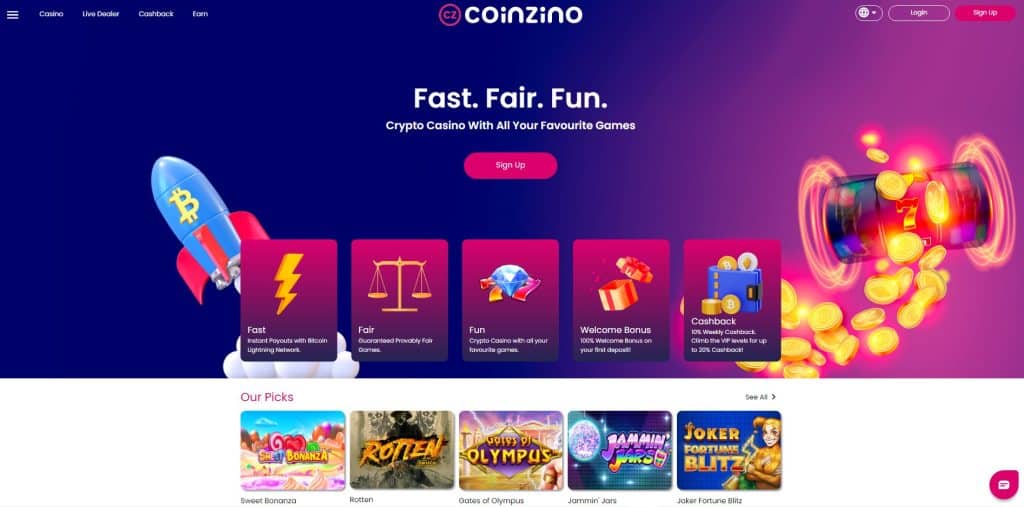 كازينو Coinzino