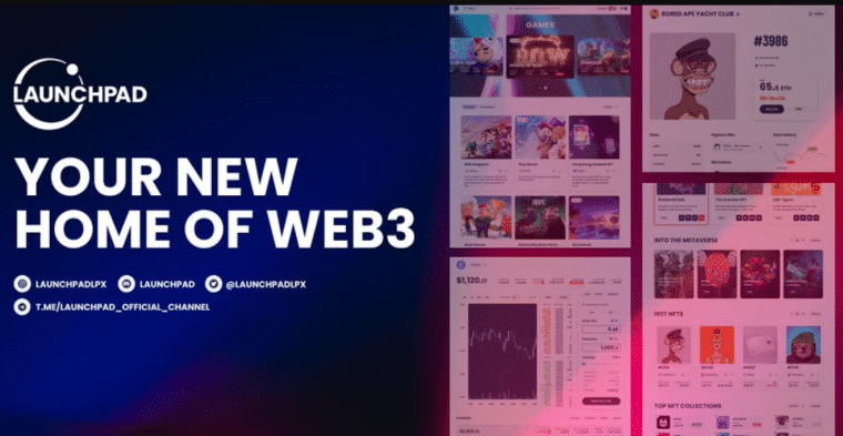 Launchpad xyz: منصة الويب 3.0 المتقدمة في تحليل سوق العملات الرقمية