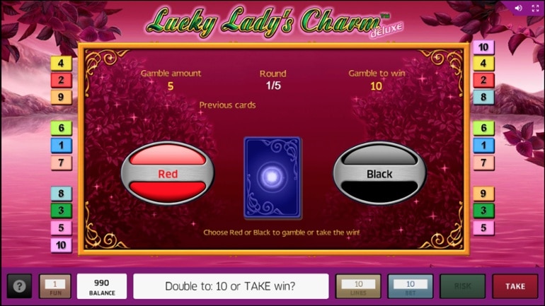 Lucky Lady Charm Deluxe Gamble