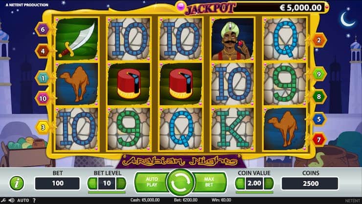 Arabian Nights slot