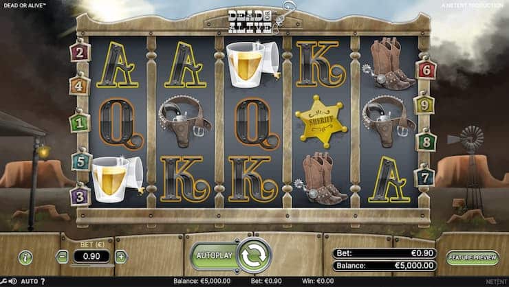 Dead or Alive slot