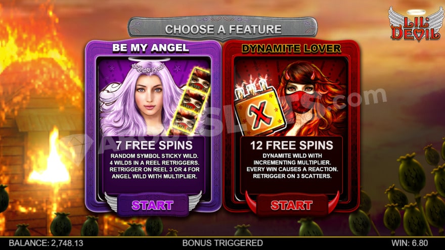 Lil Devil slot free spins