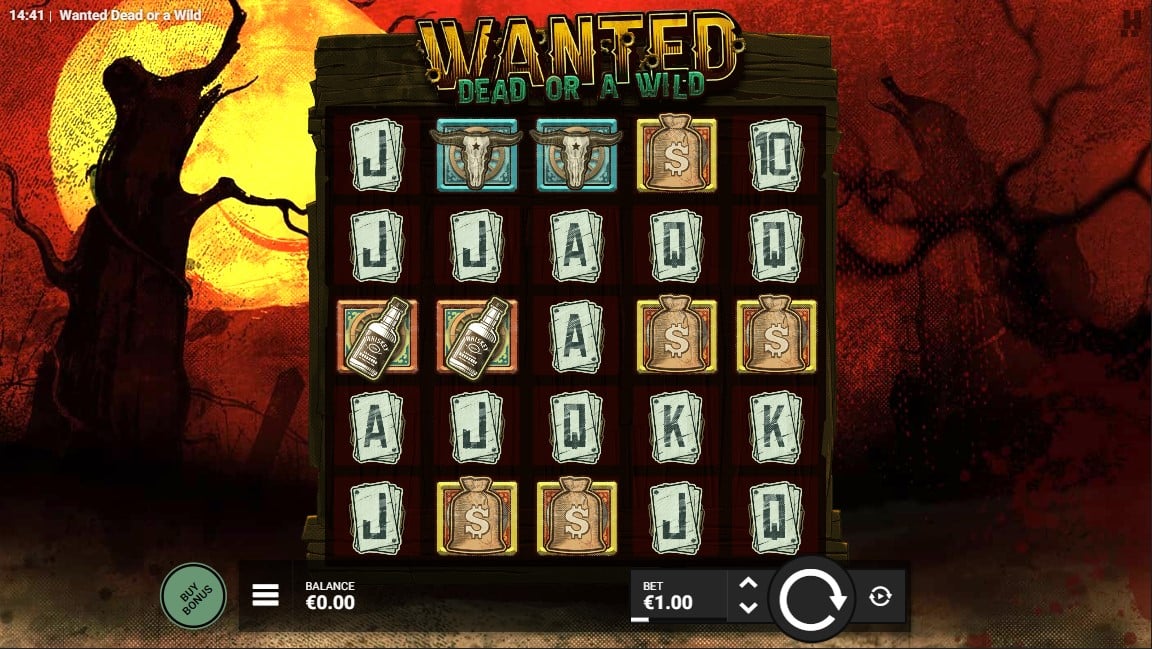 Wanted Dead or a Wild slot