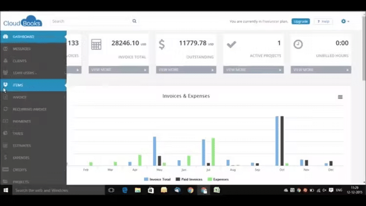 برنامج محاسبة CloudBooks- أفضل حلول المحاسبة المتكاملة للتتبّع الزمنيّ