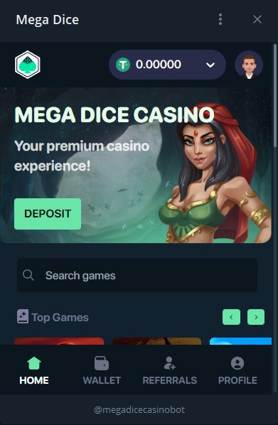 Mega Dice Casino Bot