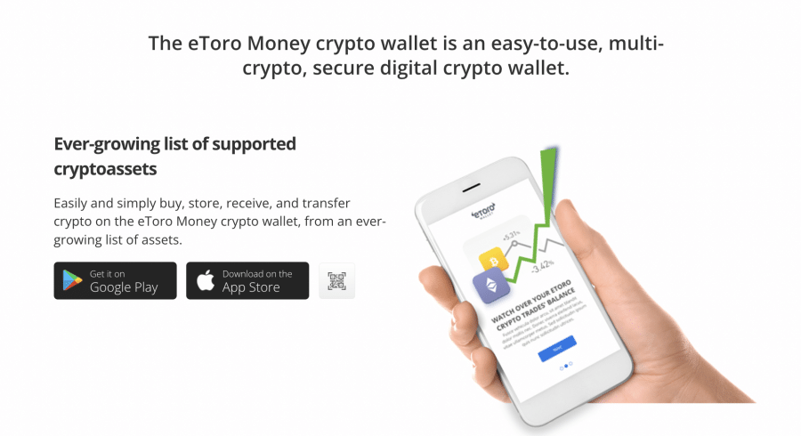 أفضل المحافظ الرقمية لعملة آيب كوين - محفظة ETORO