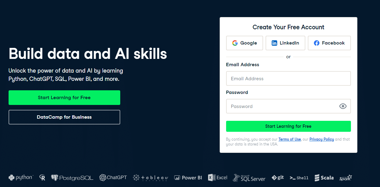 منصة Datacamp