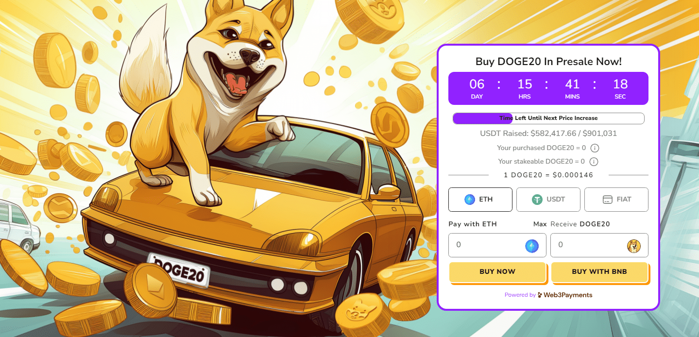 العملة الرقمية DOGE20