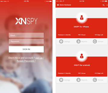 واجهة برنامج XNSpy