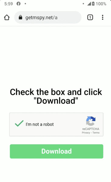 كيفية تنزيل تطبيق mSpy على الجهاز المستهدف