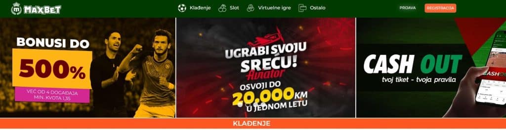 maxbet bonusi