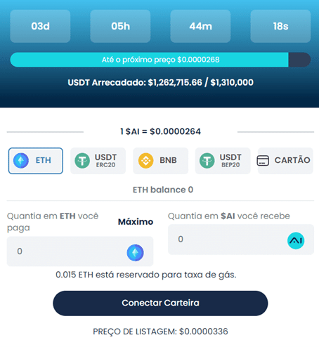 comprar AiDoge na pré-venda