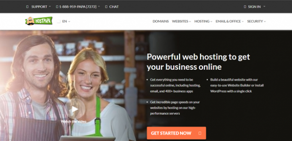 Wordpress hosting hostpapa