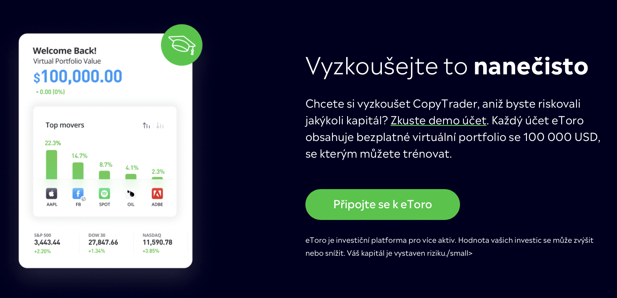 copy trading demoúčet na eToro