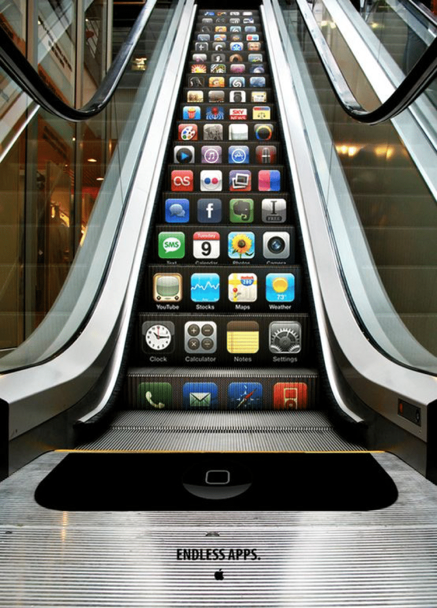 Guerrilla marketing Apple