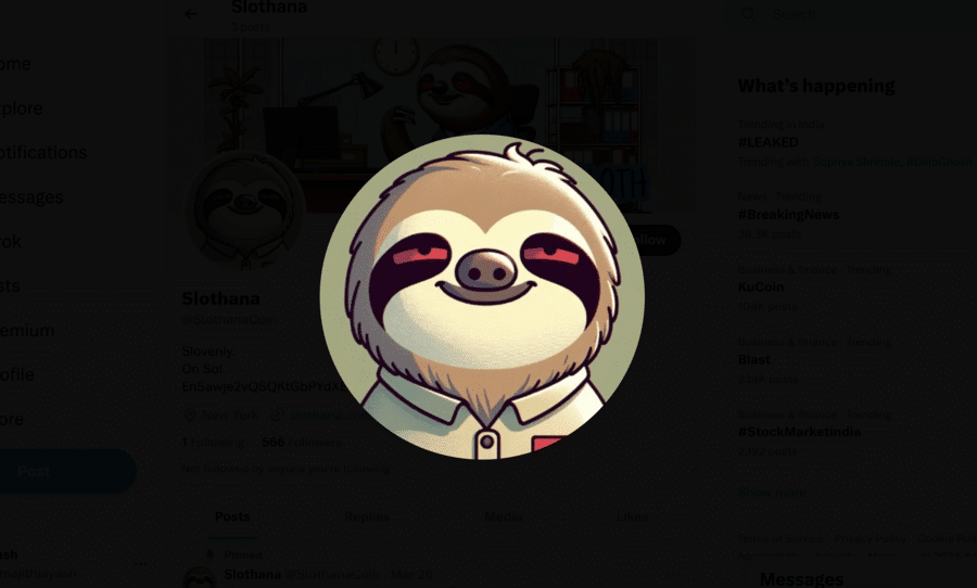 jak koupti slothana - SLOTH logo