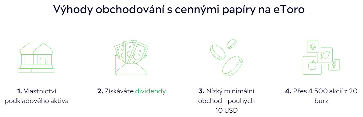 Výhody obchodování s etoro