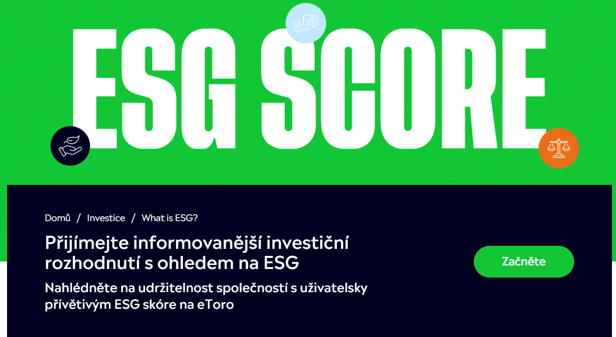 ESG Score na Etoro