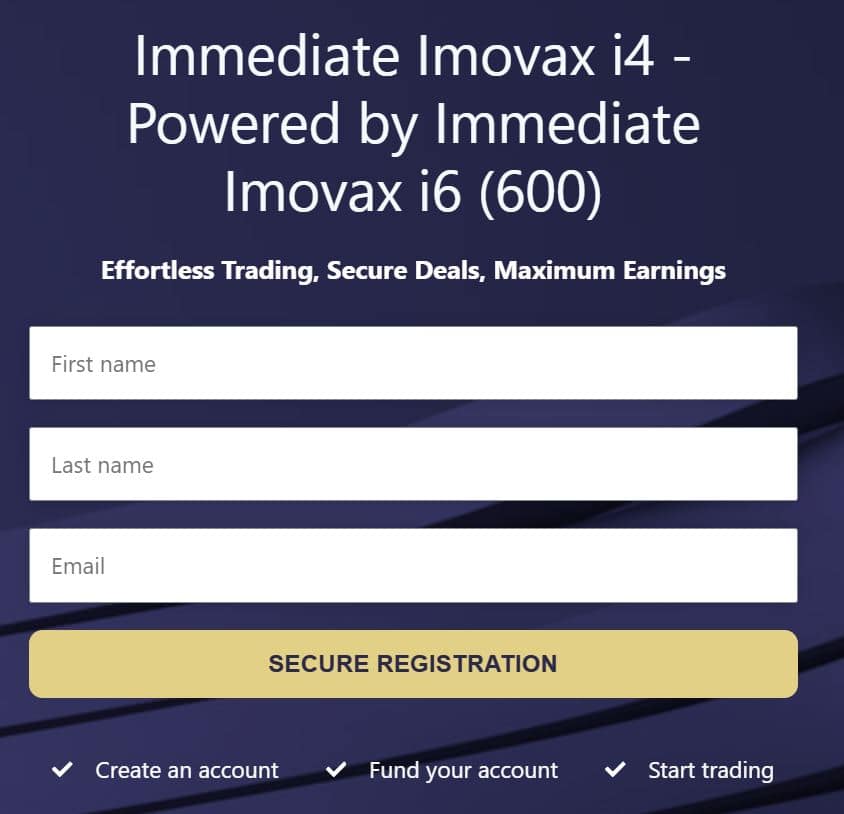 Immediate Imovax registrace