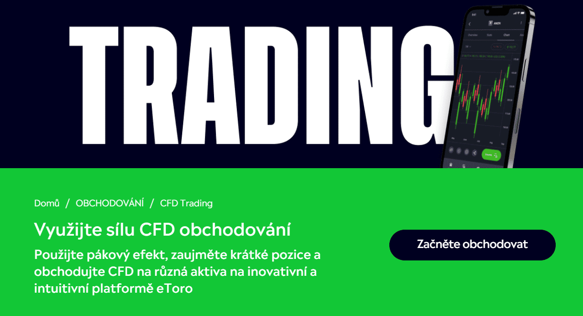 Komodity jako CFD na etoro