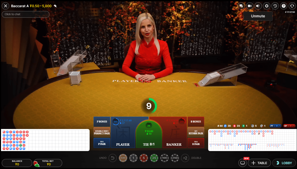 CoinPoker a baccarat lobby v live casinu