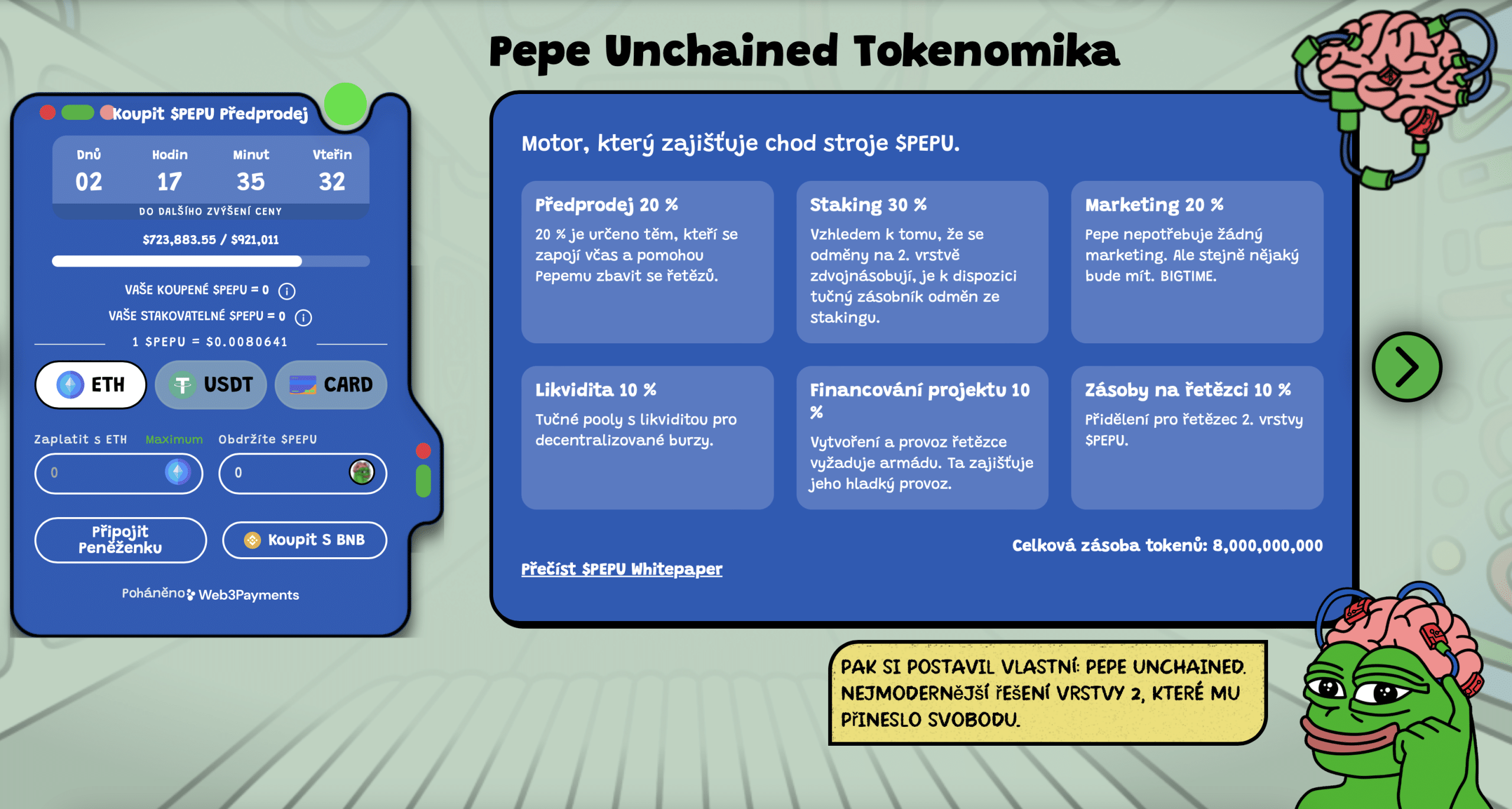 Tokenomika projektu