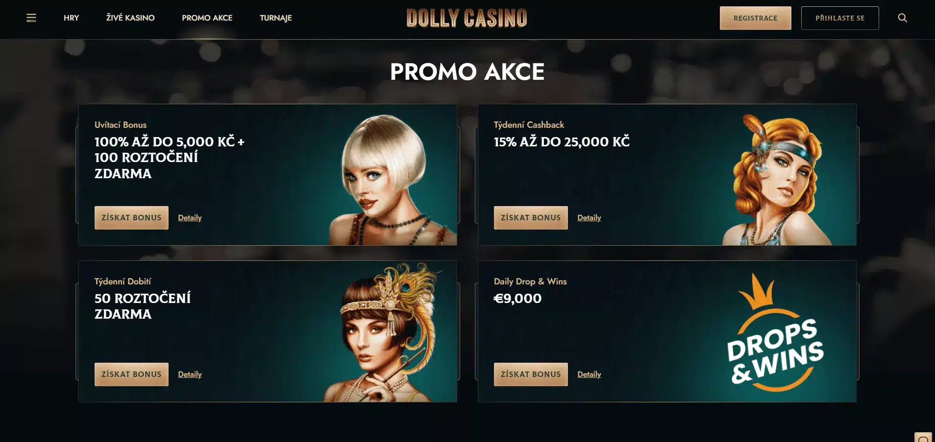 Promo akce Dolly Casina