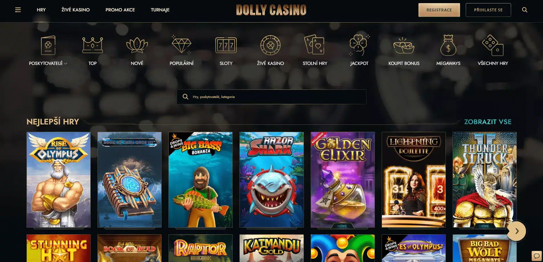 Dolly Casino hry