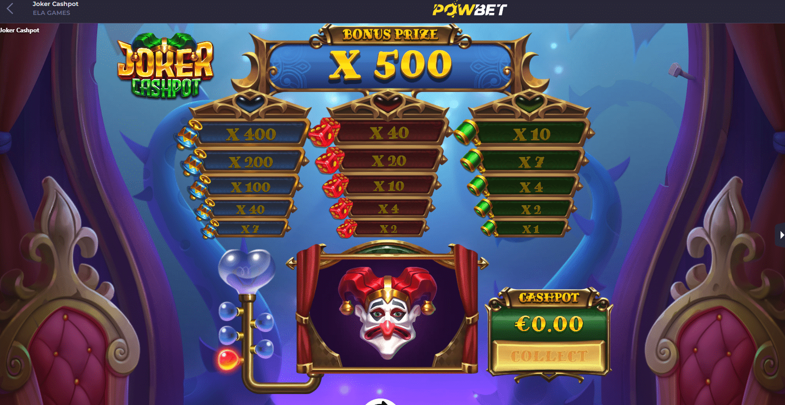 Casino online hry zdarma v Powbet