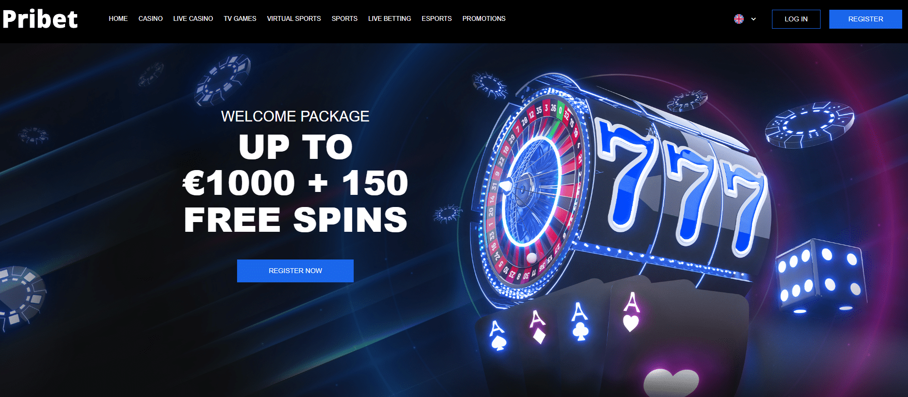 Pribet casino nabízí 150 free spinů