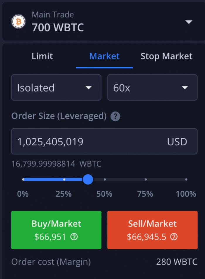 zůstatek wbtc na demo účtu margex