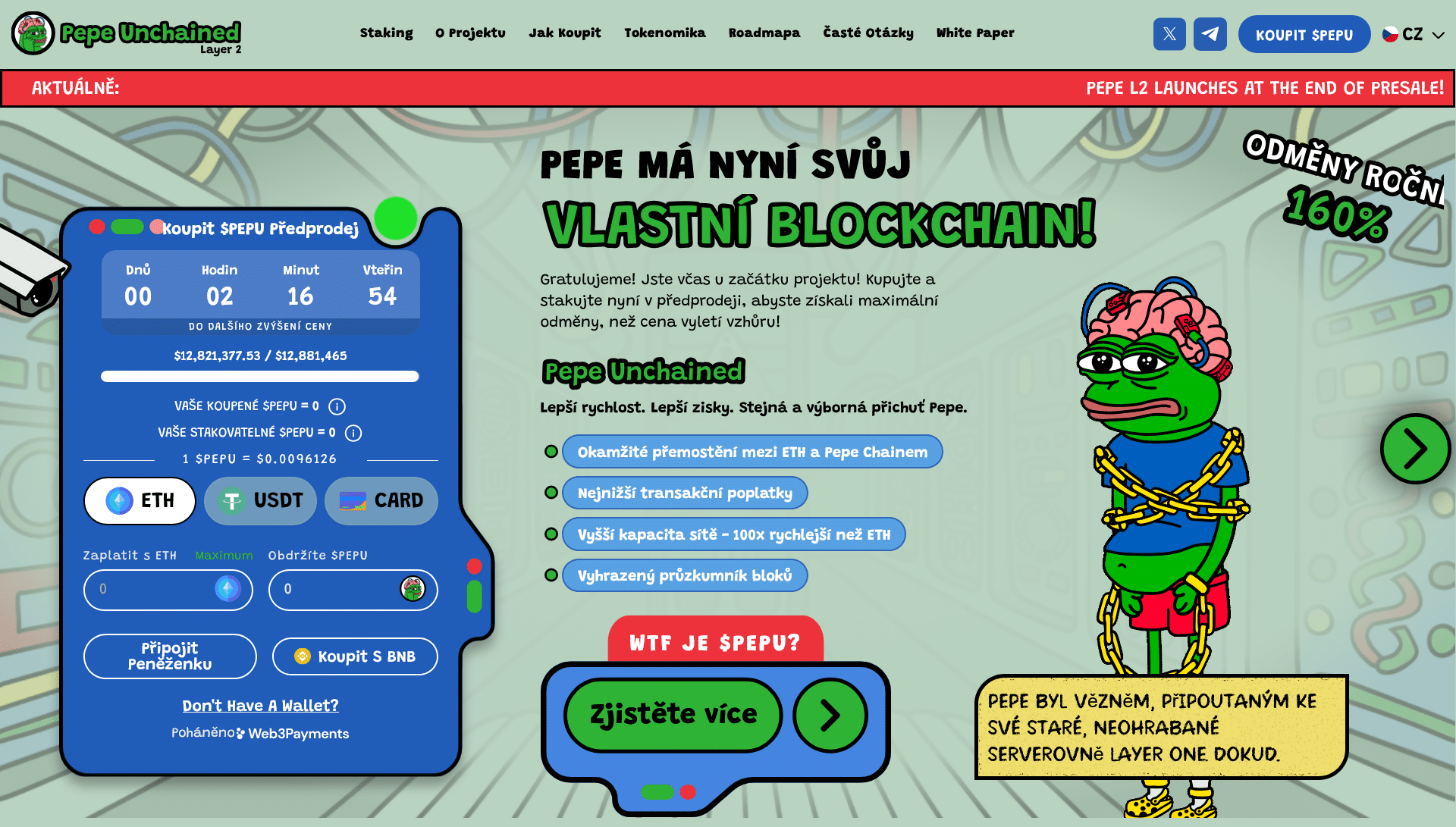 pepe unchained - nejsilnější kryptoměny