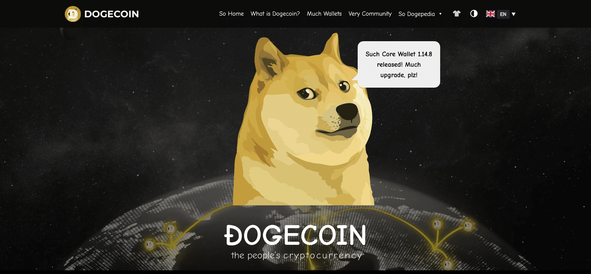 dogecoin web - nejsilnější kryptoměny