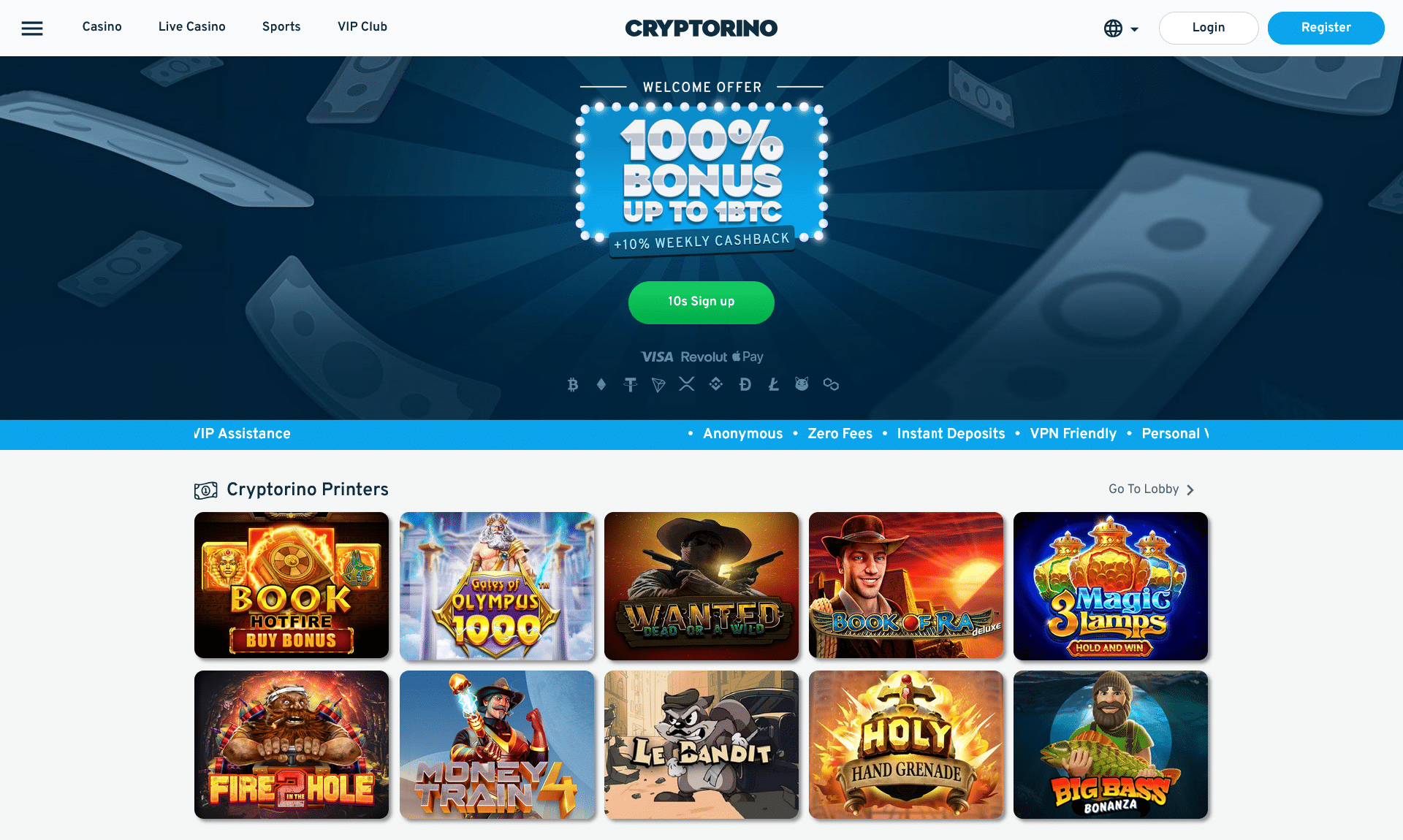 cryptorino kasino - alternativy ke stake casinu