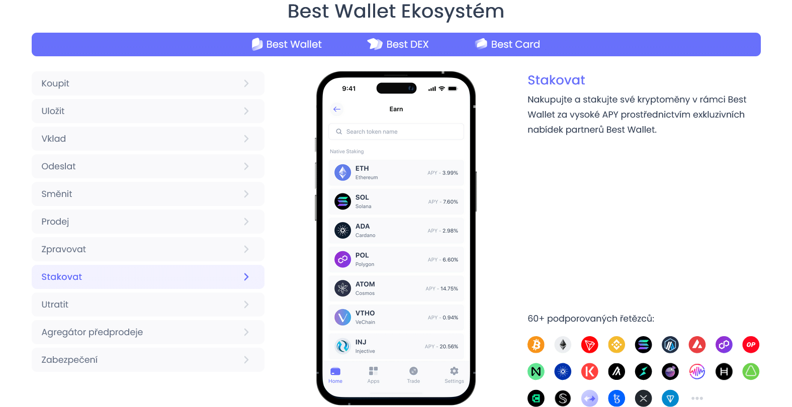 jak koupit best wallet token - staking