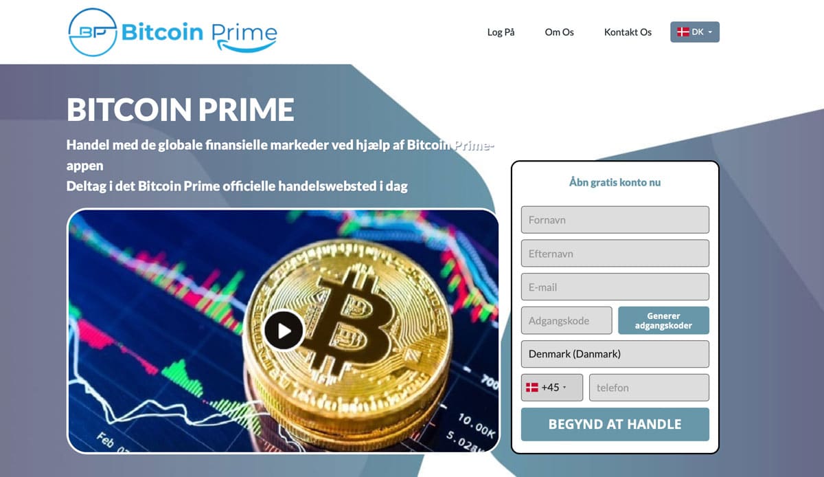 Bitcoin Prime som trading robot.