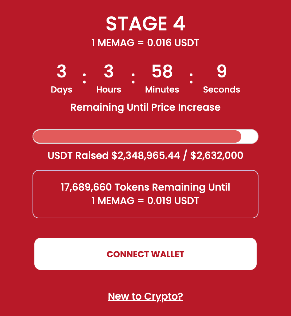 MEMAG presale