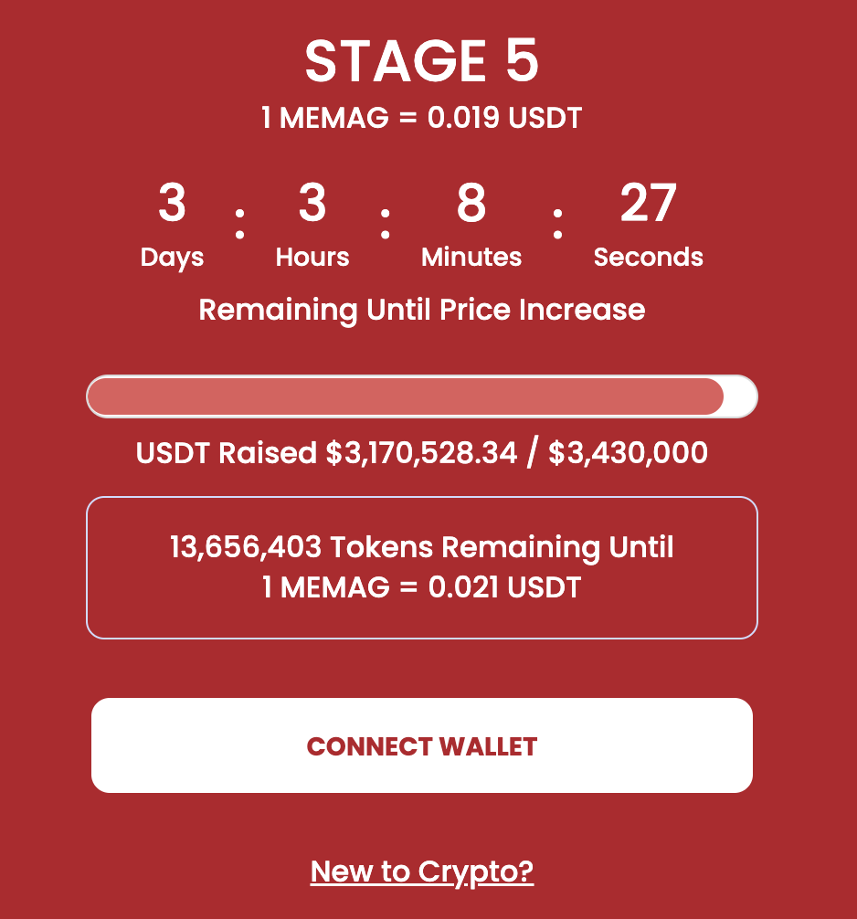 MEMAG presale