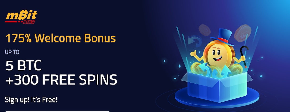 mBit casino bonus