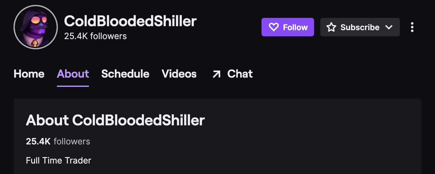 ColdBloodedShiller - billede fra Twitch