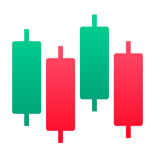 Aktien - Candle Chart - Icon