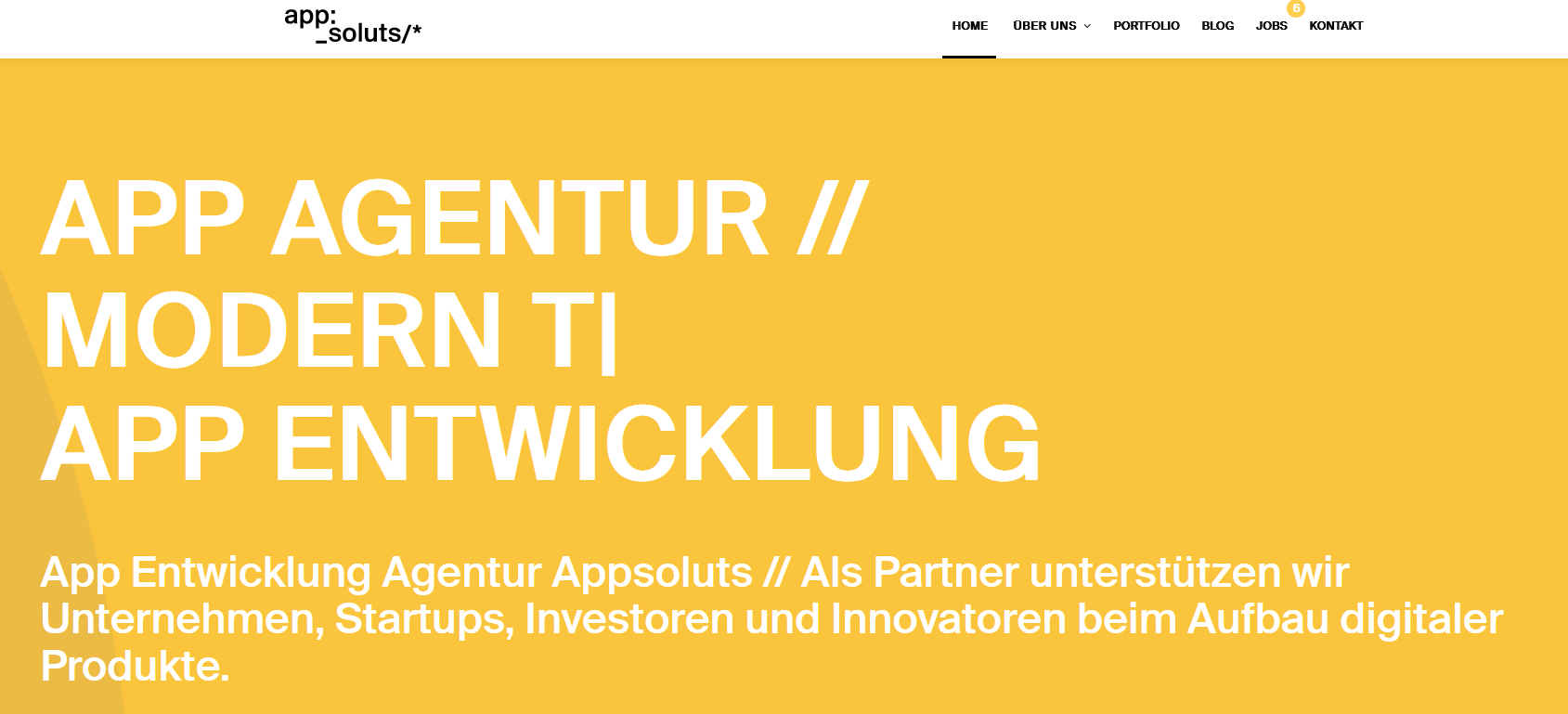 Appsoluts GmbH App Agentur