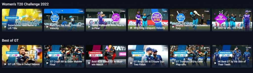 Cricket Live auf Hotstar streamen