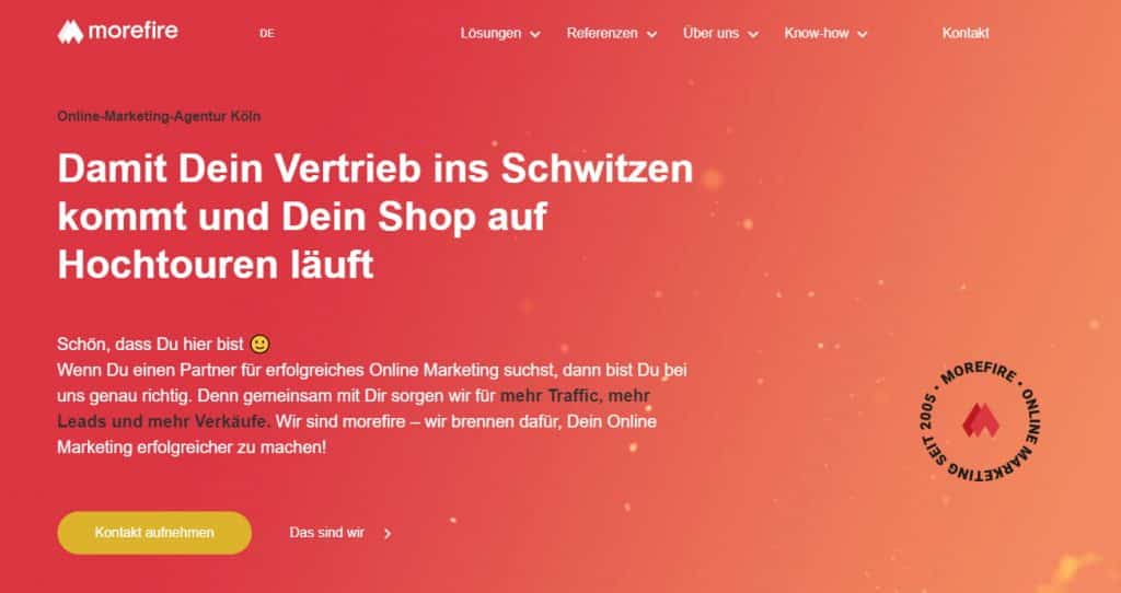 MoreFire Online Marketing Agentur