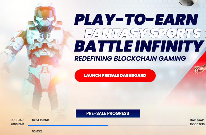 Battle Infinity Presale 50 %